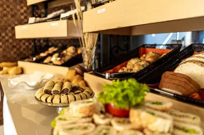 Refeições no hotel ou nas proximidades