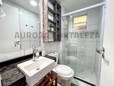 Uma casa de banho em Aurora Fortaleza