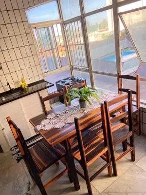 Vista de um rio perto do apartamento