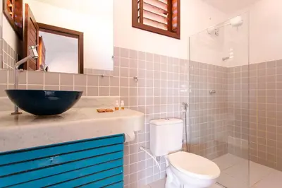 Uma casa de banho em Pousada La Vie Jeri
