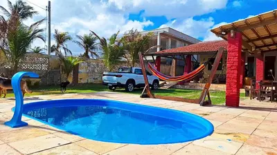 A piscina em ou perto de Mar Azul Casa de Praia