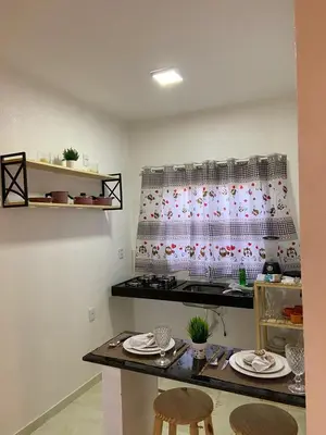 A planta de Chalé Vista ao Mar