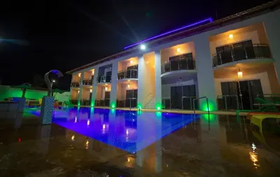 A piscina em ou perto de Pousada Kalunga