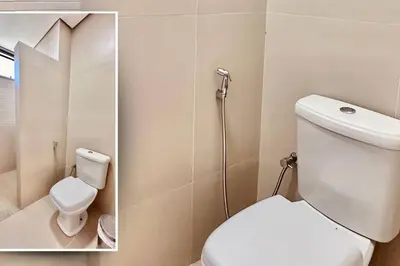 Uma casa de banho em Casa em Flecheiras