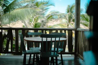 Uma varanda ou terraço em Zebra Boutique Hotel