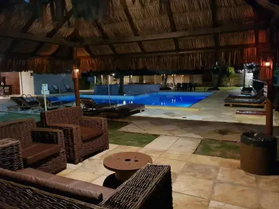 A piscina em ou perto de Ap Studio 230 Eco Paradise