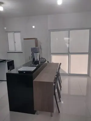 A cozinha ou kitchenette de Condomínio Azure Residence