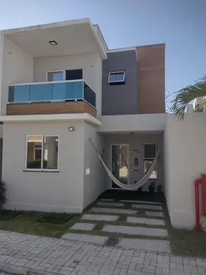 O edifício onde a casa de férias está situado
