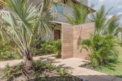 Um jardim no exterior de Kite Star - Exclusividade por Carpediem