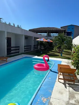 A piscina em ou perto de Pousada Lagoa Azul