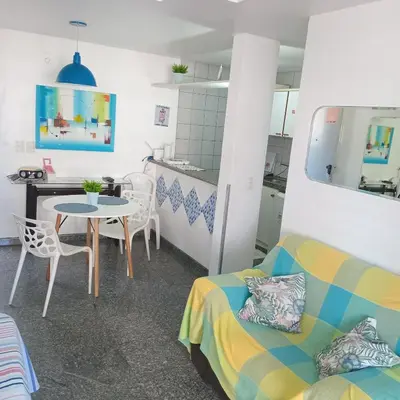 A cozinha ou kitchenette de Apart-Hotel para 3 pessoas
