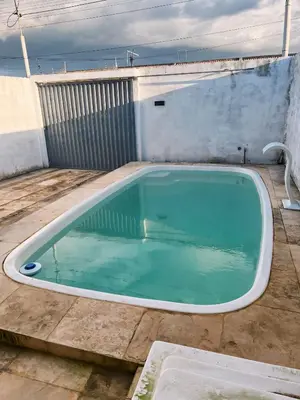 A planta de Casa de Praia Paracuru