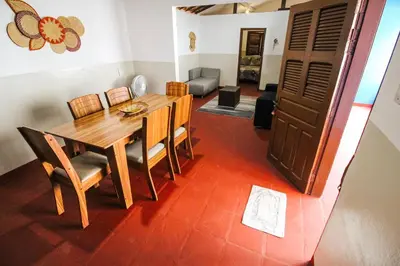 A planta de Casa Azul - Aconchego na Broadway a Poucos Metros da Praia