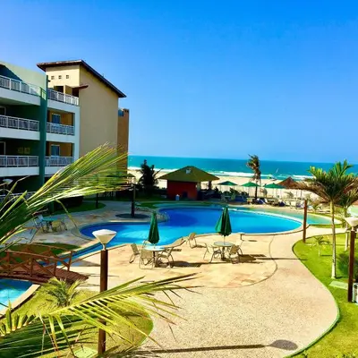 A piscina em ou perto de TerraMaris - Aptos vista mar, pe na areia, vizinho ao B Park