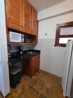 A cozinha ou kitchenette de Cumbuco Penthouse - Som do Mar - Pé Na Areia - Ocean View - Ar Condicionado, perto do centro, 2 dormitórios, piscina, cozinha