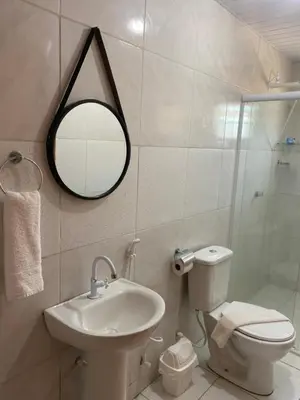 Uma casa de banho em LM Flats - Beach Park Porto das Dunas