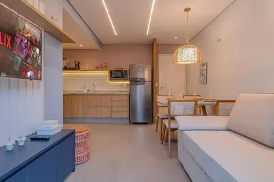 A cozinha ou kitchenette de Crystal Park #206 - Quádruplo por Carpediem