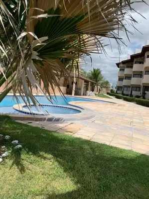 A piscina em ou perto de Flat Marezzi - Pé na areia - Taíba CE