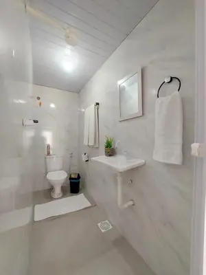 Uma casa de banho em Casa Grécia Jericoacoara