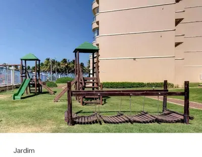 A área de jogos para crianças em Beach Village - Praia do Futuro II