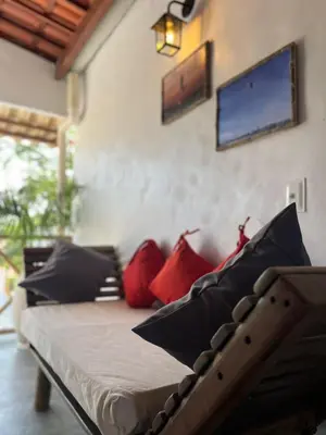 Uma cama ou camas num quarto em Suite Sol Preazen