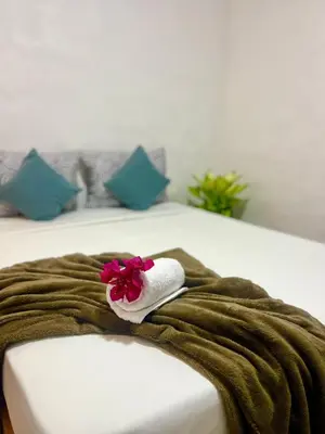 Uma cama ou camas num quarto em Suite Sol Preazen