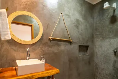 Uma casa de banho em Suite Sol Preazen