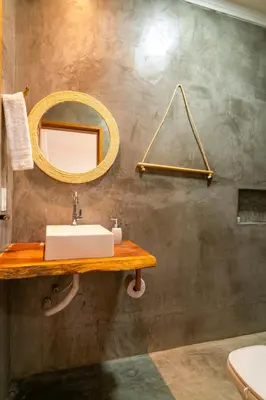 Uma casa de banho em Suite Sol Preazen