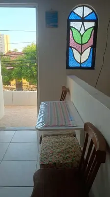 A planta de Chalé Rústico Fortaleza