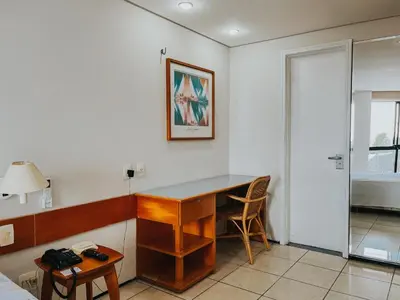 A planta de Conforto e Vista Maravilhosa no Hotel Iate Plaza
