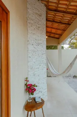 Uma varanda ou terraço em Casa Irashai