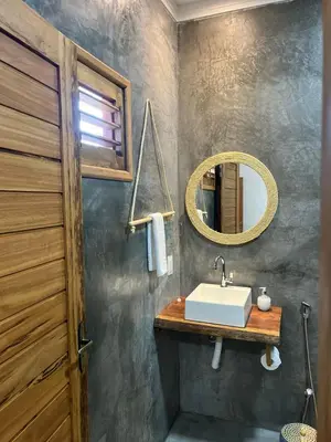 Uma casa de banho em Suite Lua Preazen