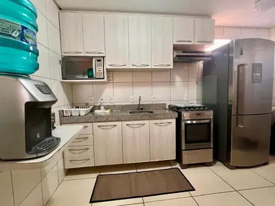A cozinha ou kitchenette de Breezes do Cumbuco - Cobertura!