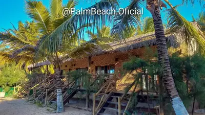 A planta de Palm Beach Pousada - Praia de Caetanos Quarto Casal ou Triplo