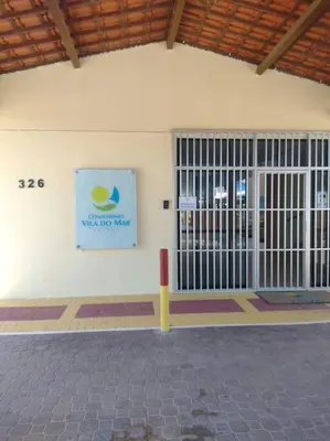 A planta de Lindo apartamento próximo ao Beach Park