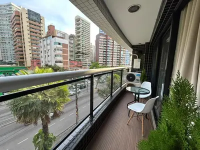 A planta de 305 - Conforto à Beira Mar Apto com Suíte, Garagem e Wi-Fi l Landscape