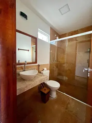 Uma casa de banho em Bosque Cumbuco Pousada