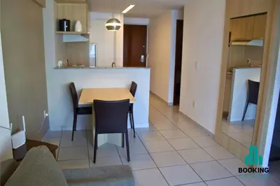 A cozinha ou kitchenette de Beach Class Fortaleza by Holiday Stays