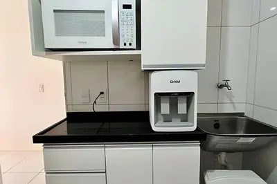 A cozinha ou kitchenette de Bouganville Apartments