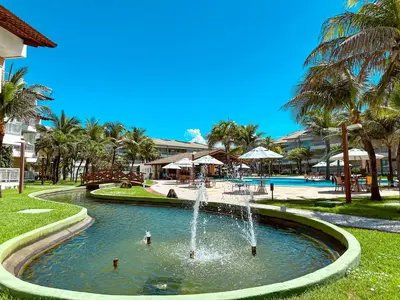 A piscina em ou perto de Porto das Dunas - Apê na Areia com Vista Espetacular, ideal para Famílias