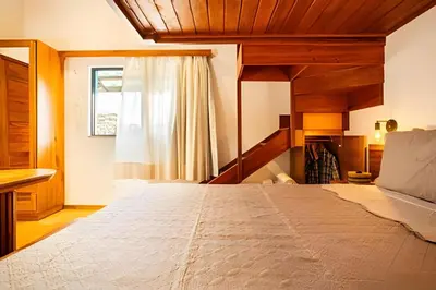 Uma cama ou camas num quarto em Arara House 3 • Conforto em Jeri