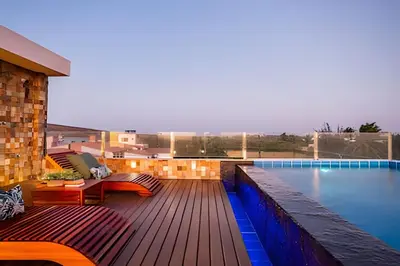 A piscina em ou perto de Arara house 4