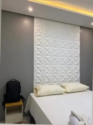 Uma cama ou camas num quarto em Apartamento Brisa Icaraizinho Villa brisa Icaraizinho