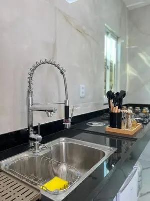 A cozinha ou kitchenette de Apartamento Brisa Icaraizinho Villa brisa Icaraizinho