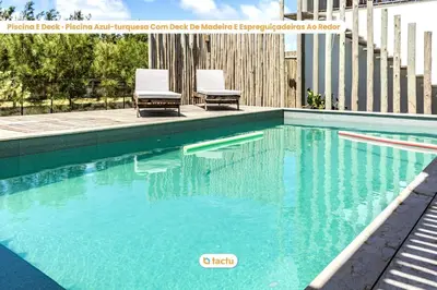 A piscina em ou perto de Casa Pipa com piscina no Jaguaribe Villas