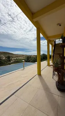 Paisagem natural perto da casa de férias