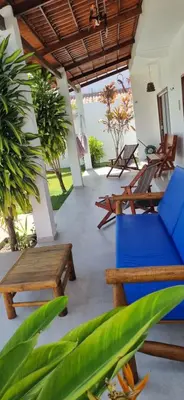 Uma área de estar em Lazer Paracuru