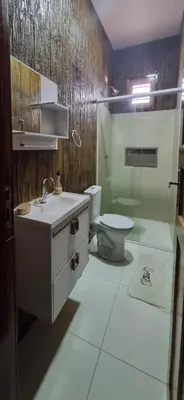 Uma casa de banho em Lazer Paracuru