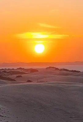 Paisagem natural perto da casa de férias