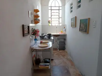 A cozinha ou kitchenette de Casa azul